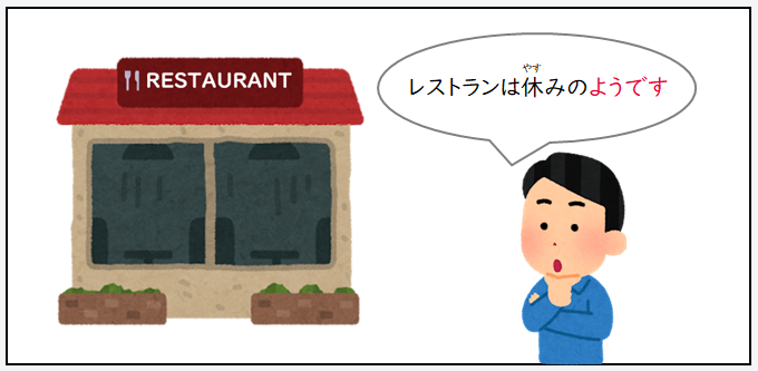 Japanese E-learning Website | Japanese Grammar: ~ようです (You desu ...