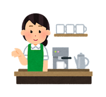 スタバ店員