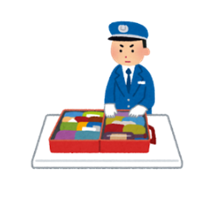 空港税関職員